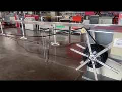 Высокоскоростная одностенная электрическая линия по производству и экструзии шлангов из гофрированного пластика