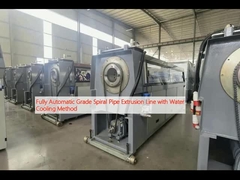 Fully Automatic Grade Spiral Pipe Extrusion Line with Water Cooling Method