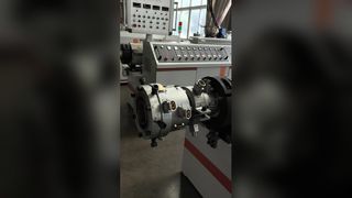 Plastic Prestressed Spiral Corrugated Pipe Making Machine