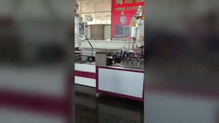 Plastic-reinforced pipe production line